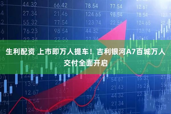 生利配资 上市即万人提车！吉利银河A7百城万人交付全面开启